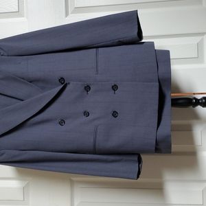 Ladies custom double-breasted suit